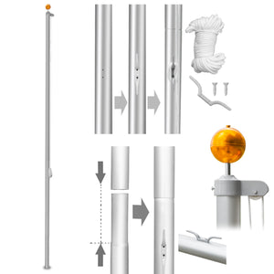 Garden Flag Poles - J and P Hats 