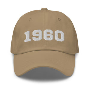 The year you were born in 1960 baseball cap