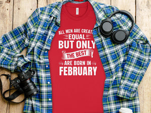 February Birthday Men's T-Shirt,