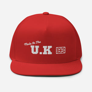 UK Flag SnapBack:Embroidered - J and P Hats 