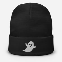 Load image into Gallery viewer, Ghost Embroidered Beanie Halloween Hat