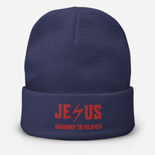 Load image into Gallery viewer, Jesus Religious Gift:Embroidered  Beanie 