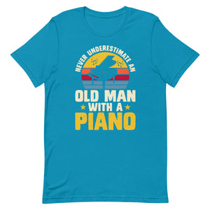 Piano shirt : Ideal gift for a pianist : J and P Hats 