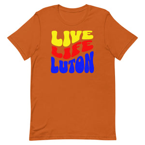 Live Life Luton T-Shirt - J and P Hats