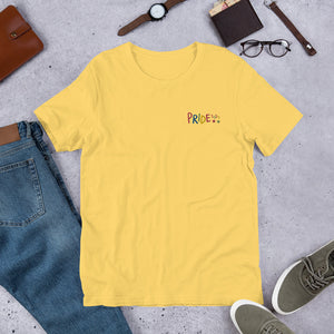 Pride 2023- Embroidered T shirt - J and P Hats 