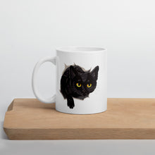 Load image into Gallery viewer, Funny Black Cat Mug 