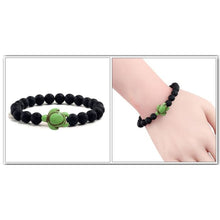 Load image into Gallery viewer, Black Lava Natural Stone Bracelets - J and p hats Black Lava Natural Stone Bracelets