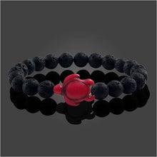 Load image into Gallery viewer, Black Lava Natural Stone Bracelets - J and p hats Black Lava Natural Stone Bracelets