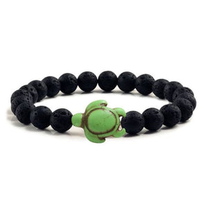 Black Lava Natural Stone Bracelets - J and p hats Black Lava Natural Stone Bracelets