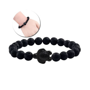 Black Lava Natural Stone Bracelets - J and p hats Black Lava Natural Stone Bracelets