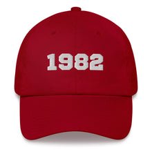 Load image into Gallery viewer, 41st Birthday Dad Hat Vintage 1982 