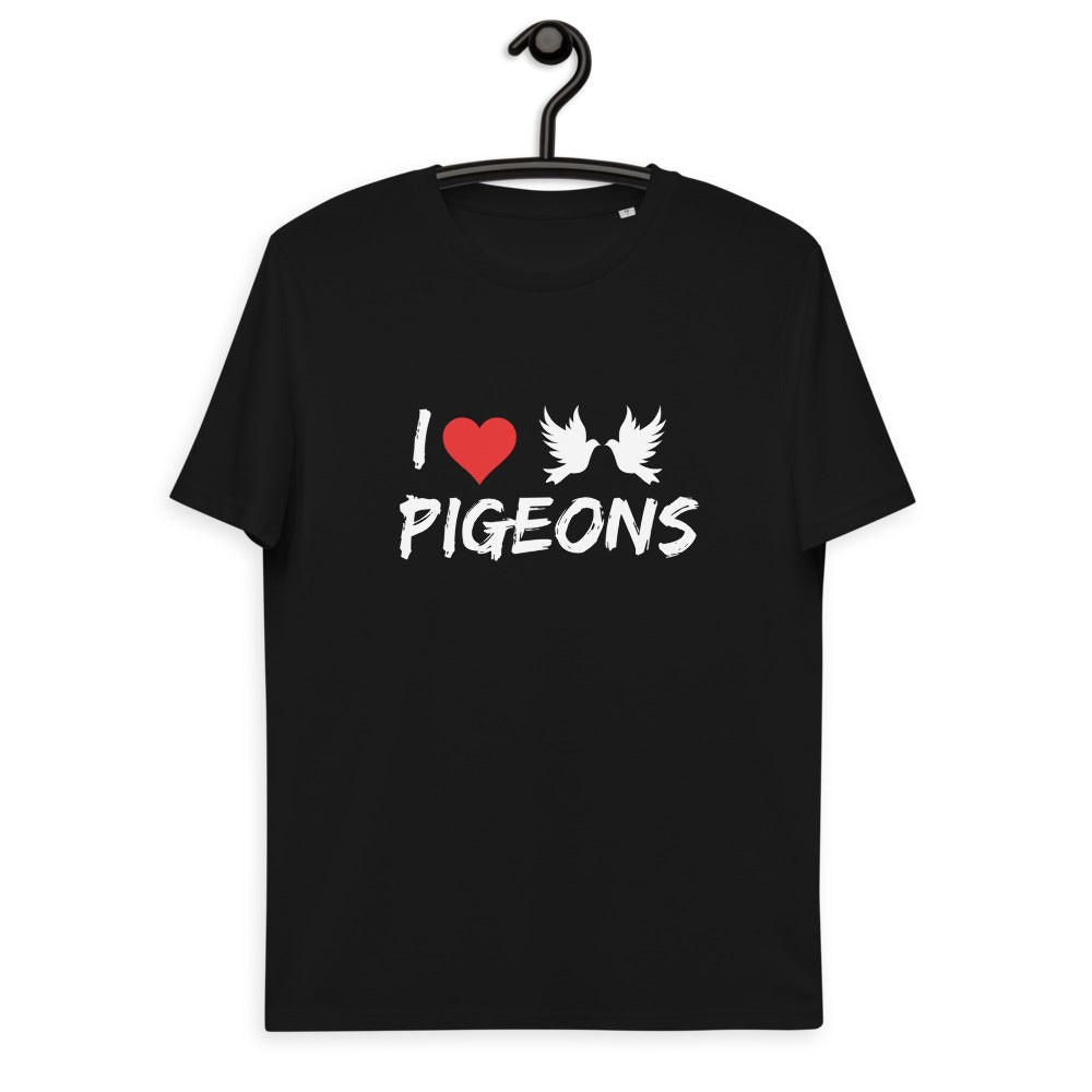 I ❤️Pigeons Funny Slogan T SHIRT | j and p hats