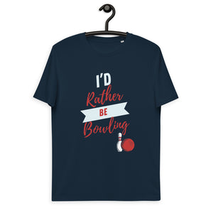 I d rather Be Bowling Funny slogan  t shirt | j and p hats