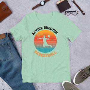 Active Shooter Basketball t shirt | j and p hats 