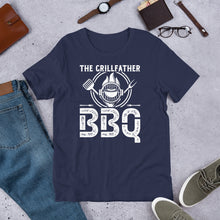 Load image into Gallery viewer, The Grillfather Funny Barbecue T Shirt - J and P Hats 