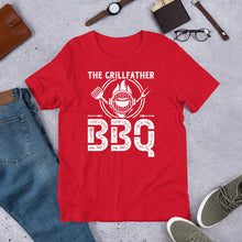 Load image into Gallery viewer, The Grillfather Funny Barbecue T Shirt